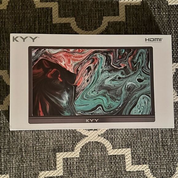 KYY Portable Monitor Display Gaming Monitor w/Premium Smart Cover, Speakers - Picture 2 of 13